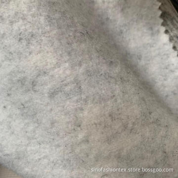 Katjoniskt CVC fleece stickat tyg
